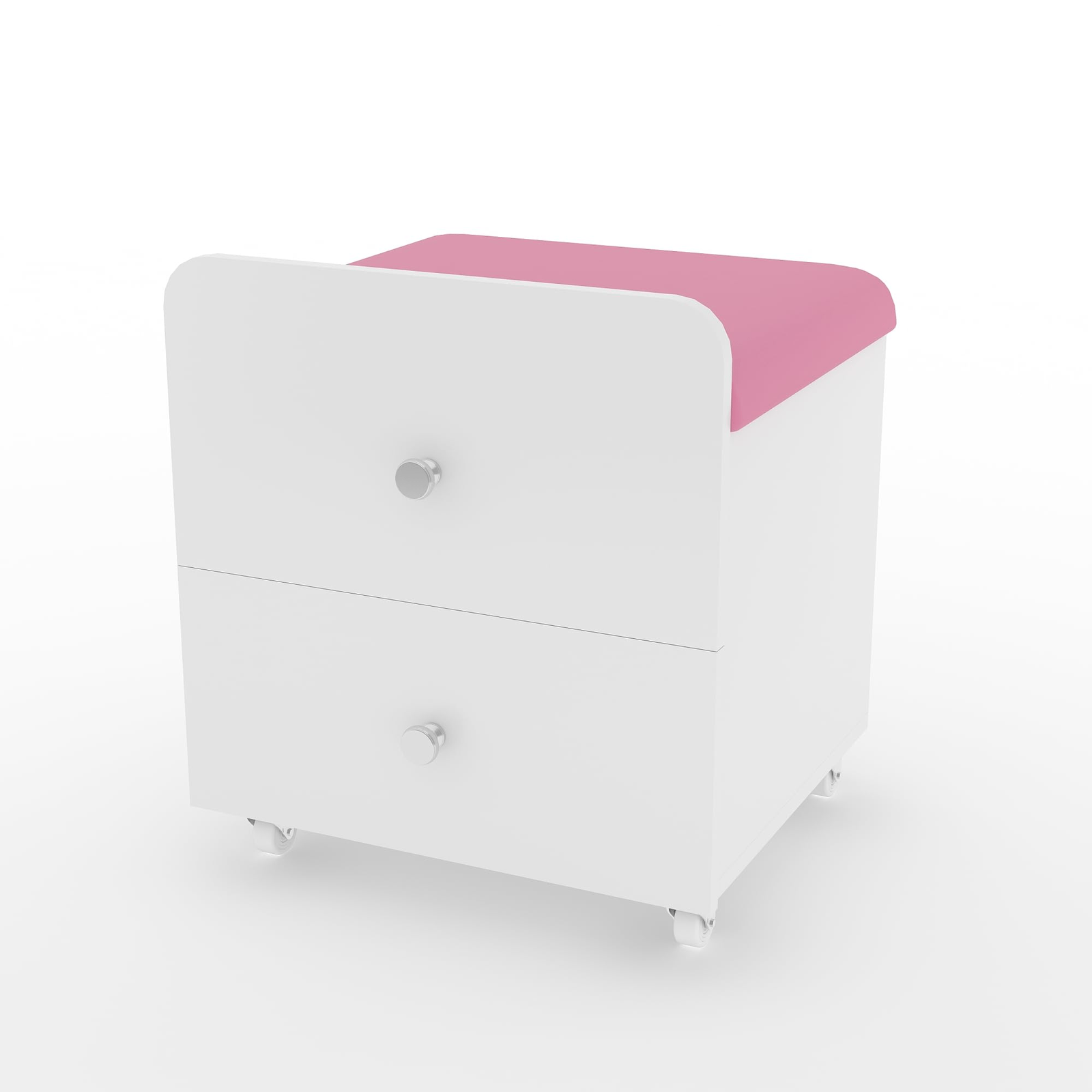Vanity Stool Chair With Storage, Square Makeup Vanity Stool Side Table With Storage Drawer, Padded Seat For Bedroom, Living Room, Makeup Stations