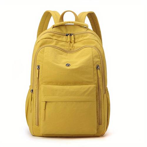 women s fashionable and casual nylon multi layer backpack for travel large capacity backpack for women