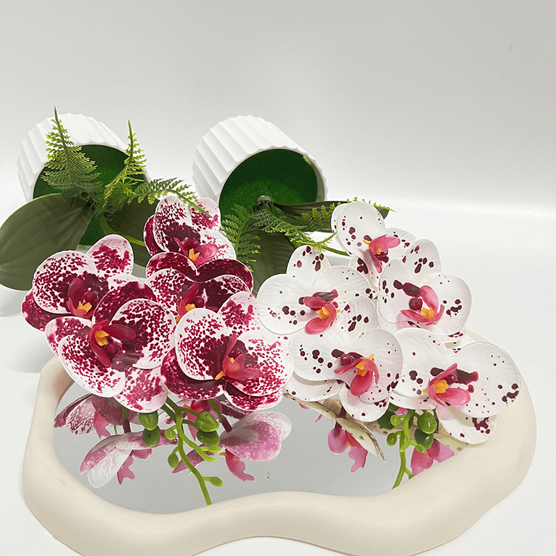 36 cm elegante en prachtige kunstmatige vlinderorchidee in pot