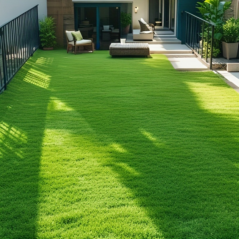 Césped Artificial, Césped Sintético Grande para Exteriores - Alfombra de Plástico Realista, Adecuado para Jardines y Patios Duraderos para Bodas y Parques Infantiles; Bajo Mantenimiento y Fácil de Instalar, Ideal para Áreas Pequeñas o Grandes
