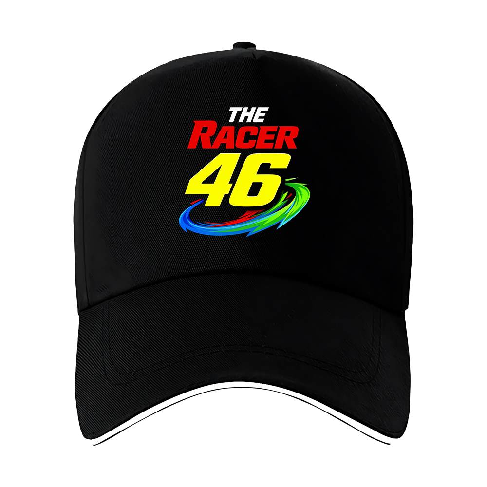 TEMU 1pc Gorra de béisbol con logotipo de en y número de carreras de con coloridos, estampada, ajustable, gorra de viaje, adecuada para todas