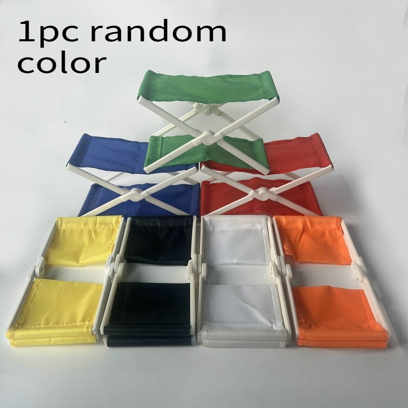 TEMU Foldable Beach Pillow, Random Colors, Portable Outdoor Headrest, Camping Foldable Cushion, Beach Leisure Pillow, Compact And Space-saving. Ideal