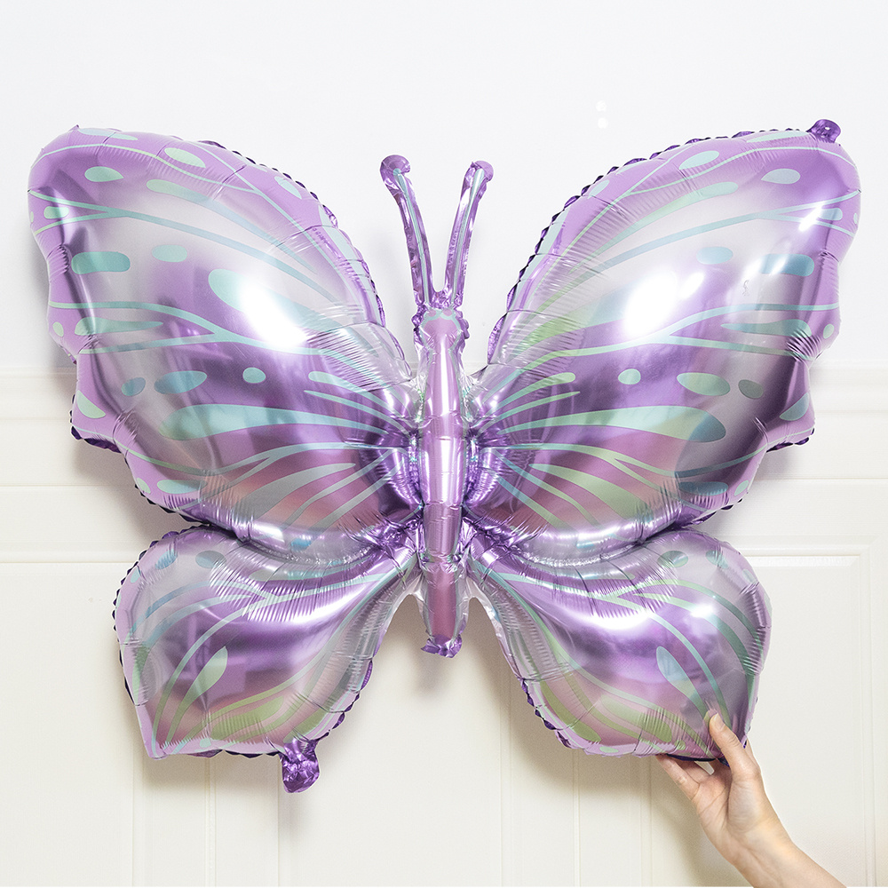 Image of 1pcs Purple Foil Balloon Perfect For Themed Parties, Weddings, Birthdays, Showers, Party Decorations, Decor, Purple Balloons, And Photography Props.