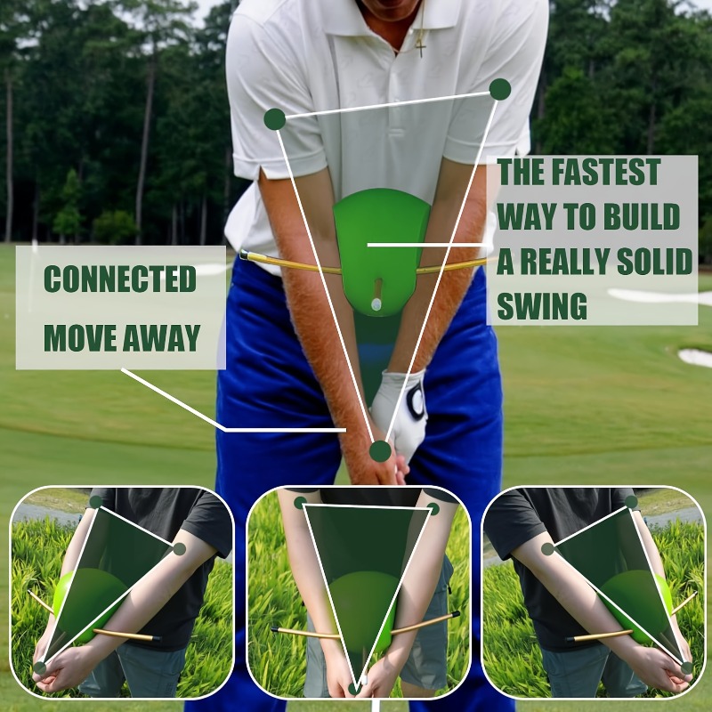 outdoor indoor golf swing trainer with connecting ball   band swing   aid suitable for for skill levels enhances   for swing     for golfers
