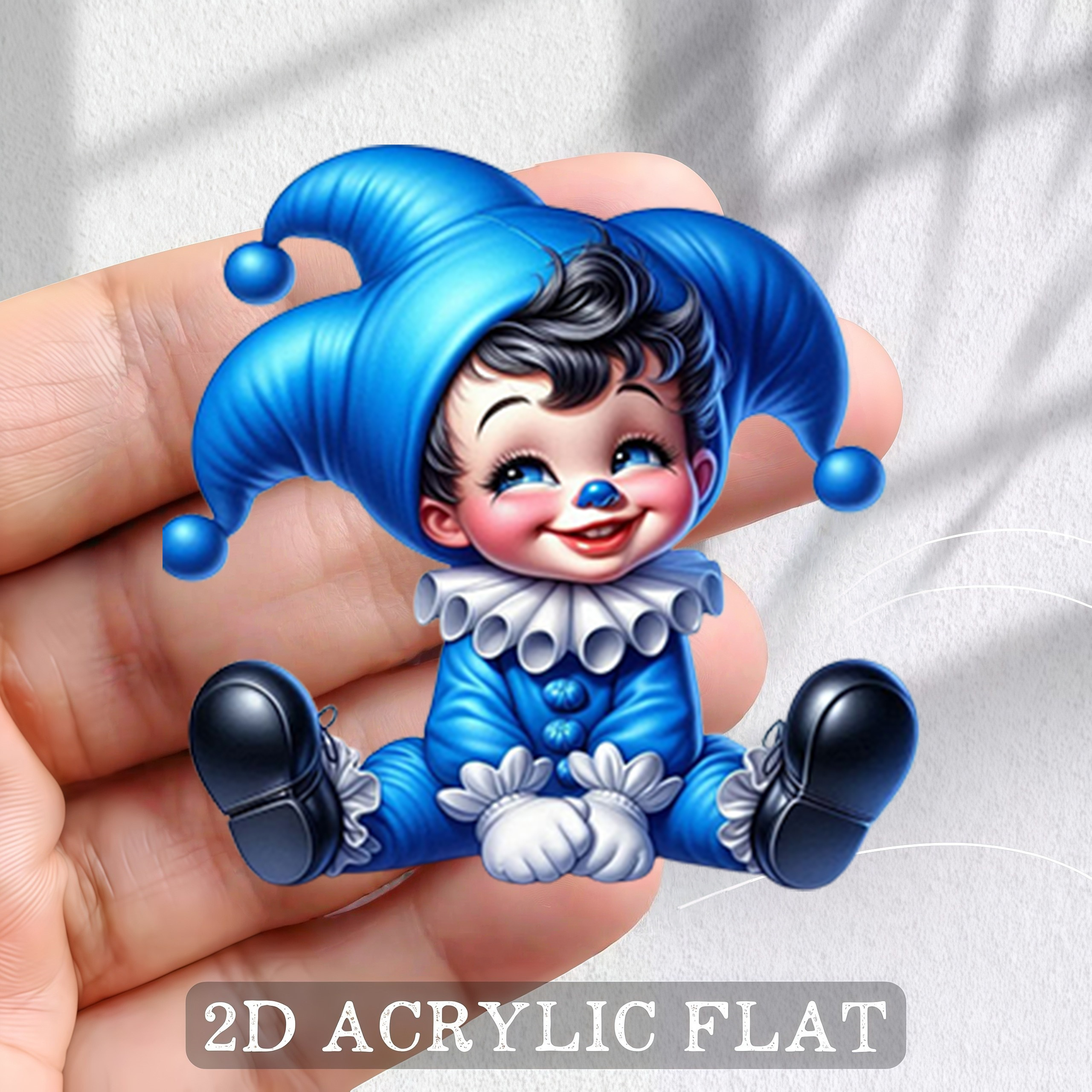 TEMU 1pc 2d Flat Printed Refrigerator Magnet Decorative Sticker, Refrigerator Magnet, Bright And Long-, Stable Adsorption And Not Easy To Fall Off,