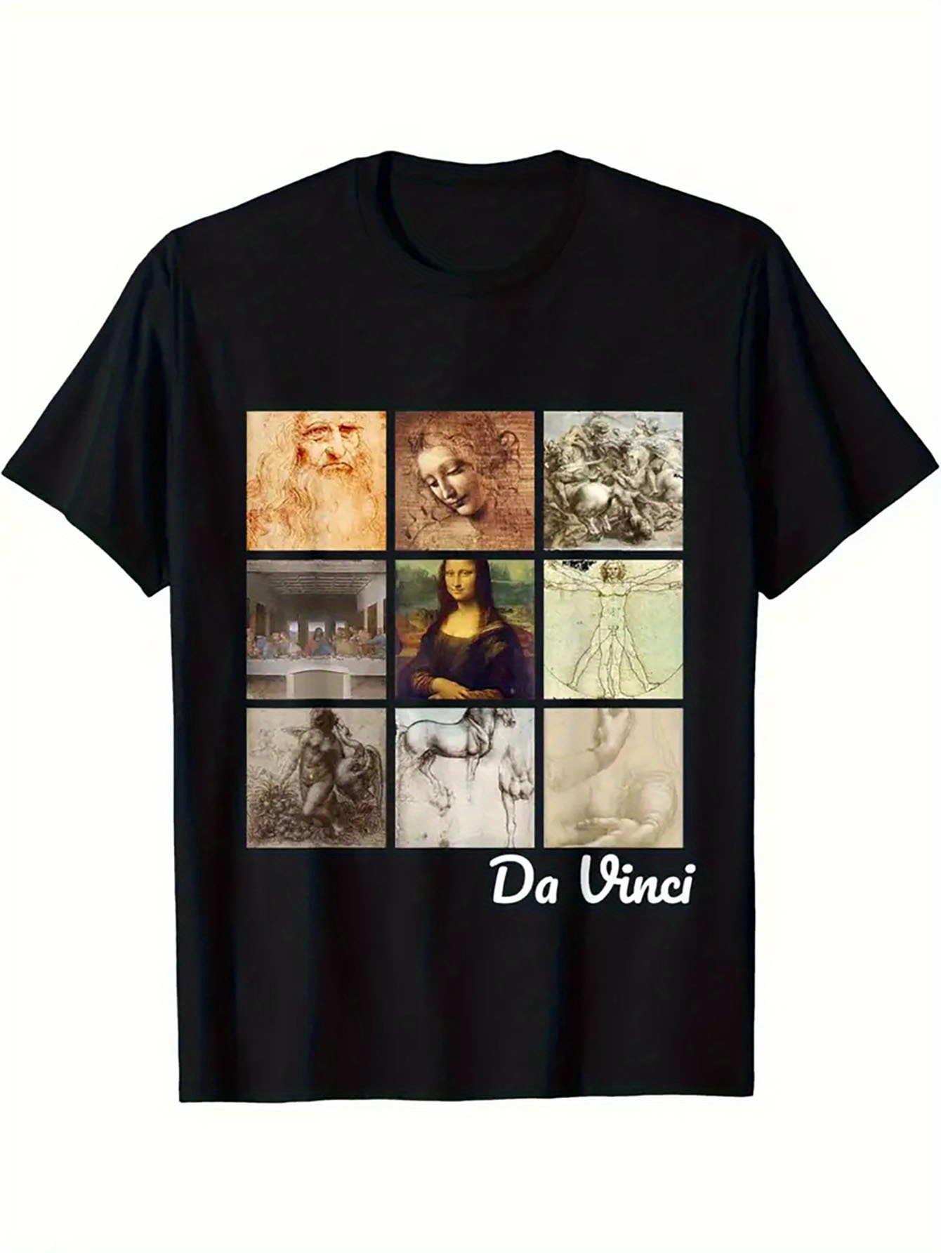 1pc camiseta mujer estampado artístico Temu Guatemala