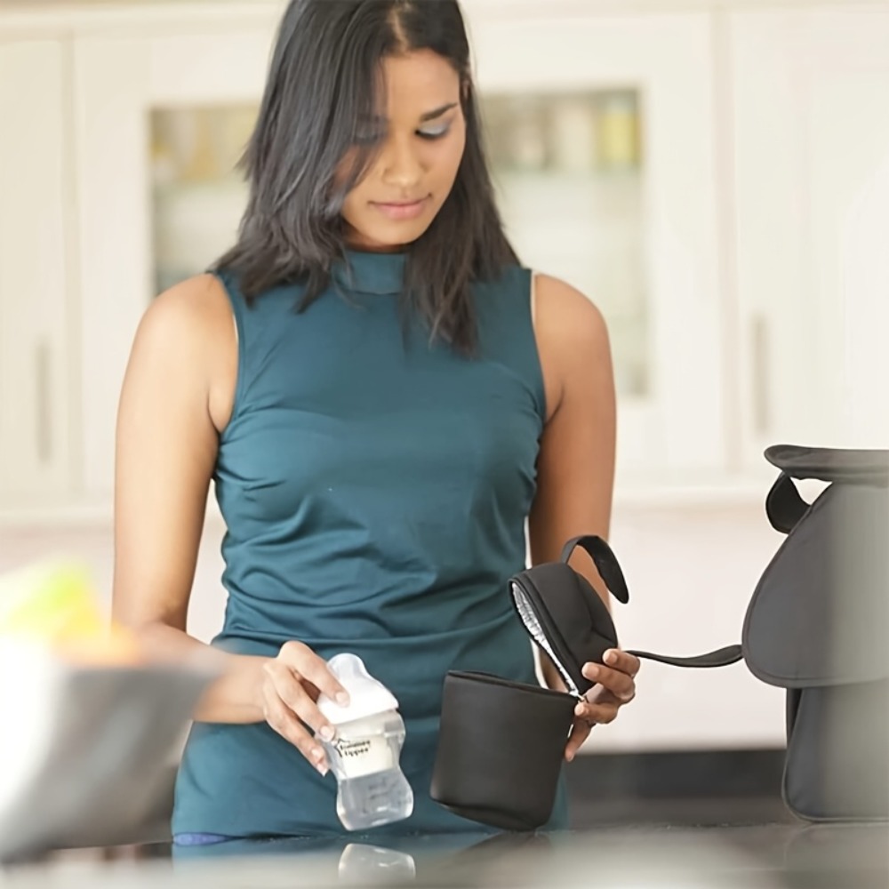 Portable Insulated Bottle Bag with Adjustable Handle