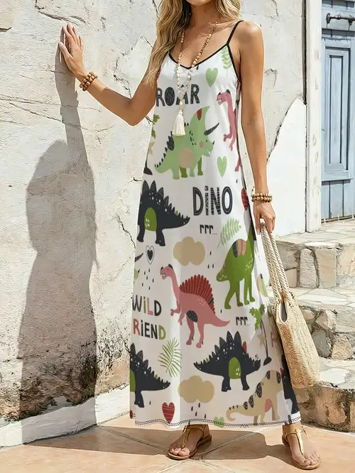 ladies dinosaur dress Black Dinosaur Skeletons