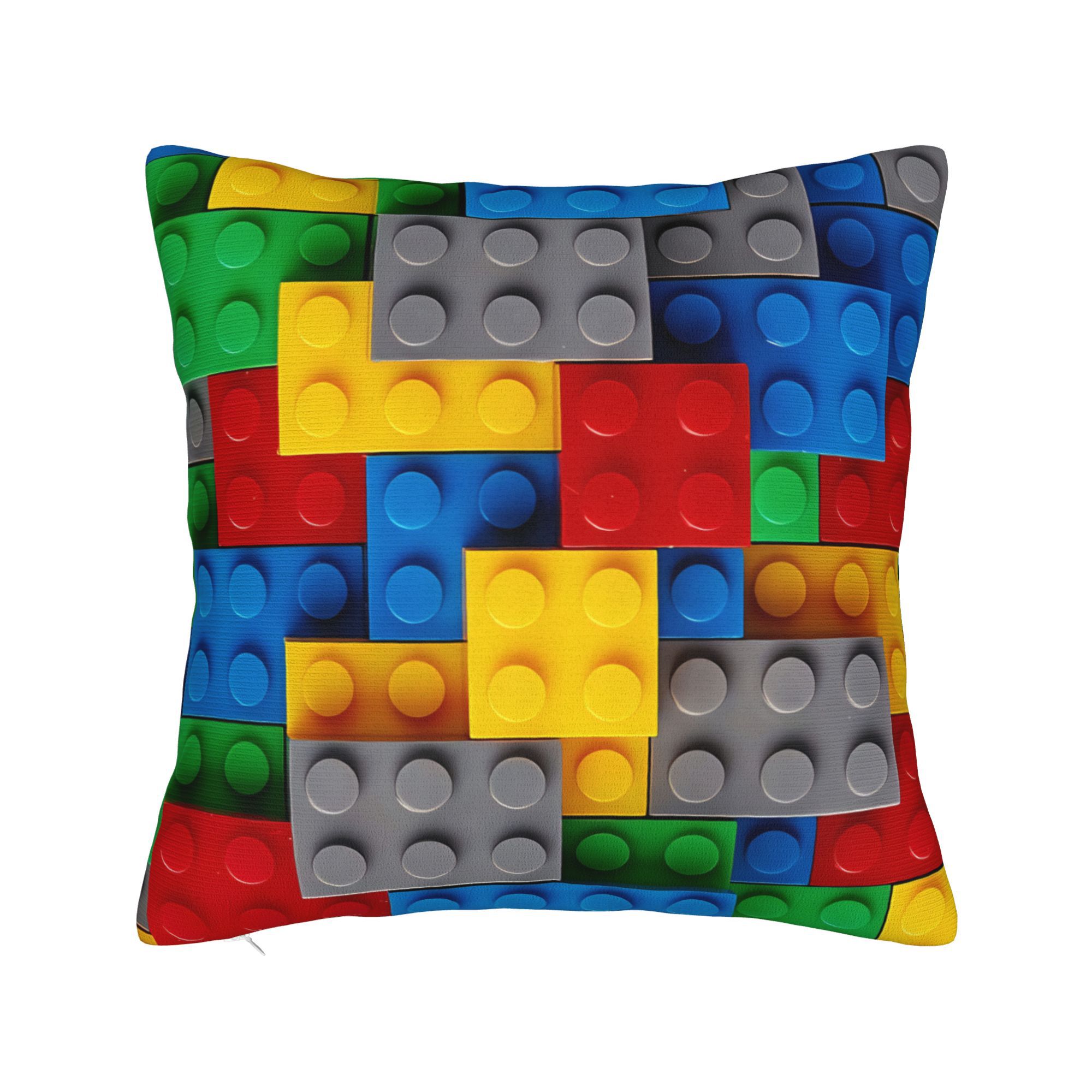 TEMU Cushion Cover Featuring Building Blocks