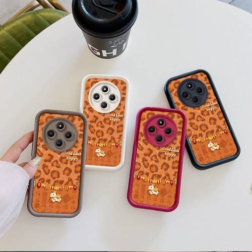 품목 사진 휴대폰 케이스 - Xiaomi 17 Pro Max 15T 14T Pro 13T 12T Mi 11I Redmi 10C 9T 충격 방지 보호 휴대폰 케이스, 행운의 말 모티브의 축제 분위기 있는 디자인, 프린트 액센트, 설날 마스코트 장식, 금괴 및 랜턴 디테일