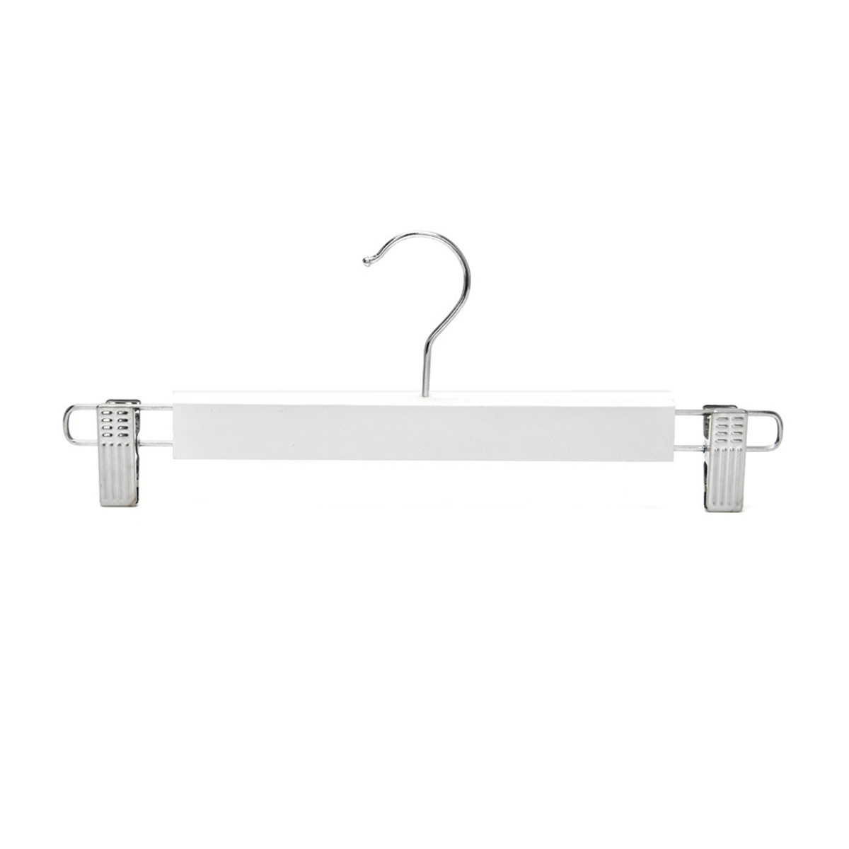 item picture 10pcs heavy duty non slip pants hangers with swivel hooks space saving closet organizer sturdy wooden construction for jeans skirts coats ideal for home retail stores laundry rooms closet storage solution       fashion enthusiasts