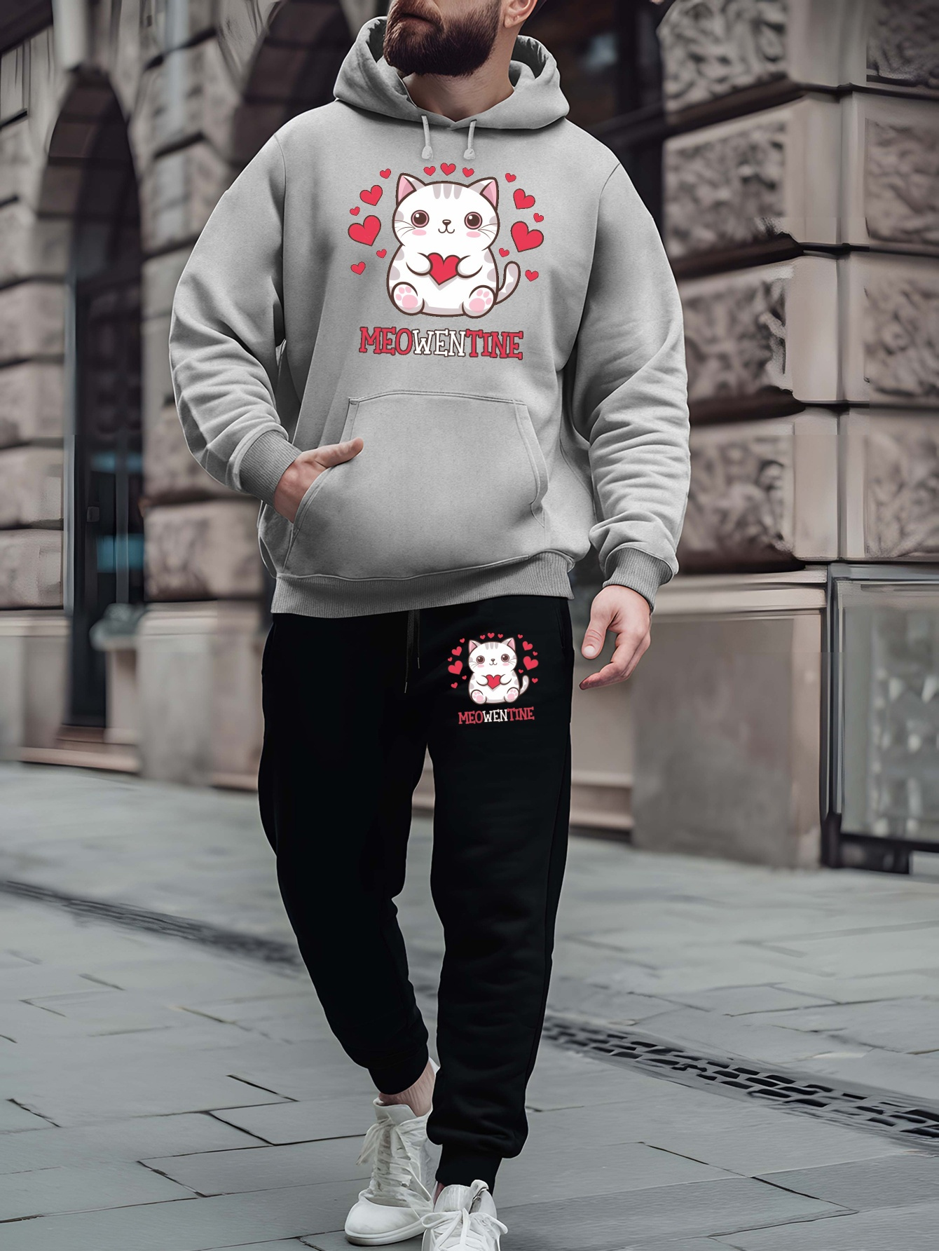 adorables gatos en conjunto sudaderas Temu Guatemala