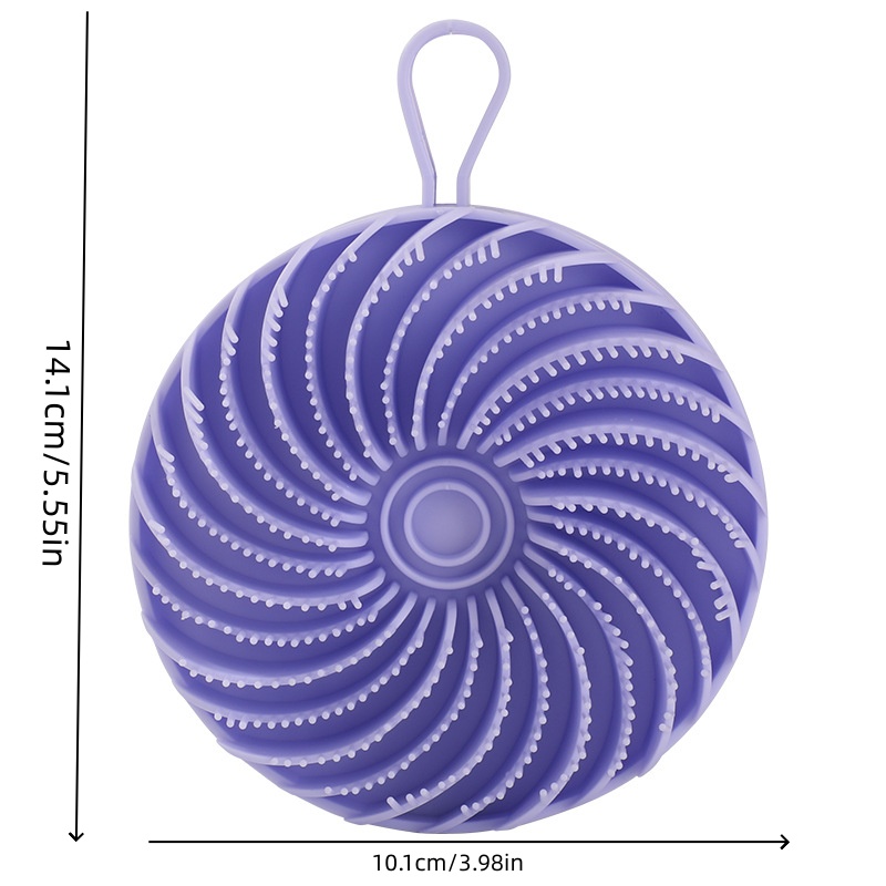 Hair Washing Brush, Hangable Shower Brush for Deep Cleaning