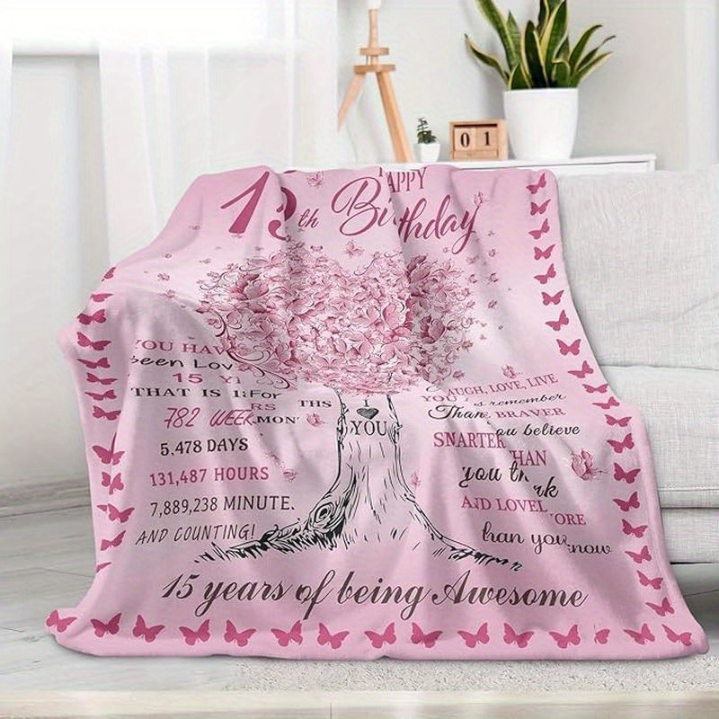 15 year old girl gifts for birthday quinceanera gifts blanket