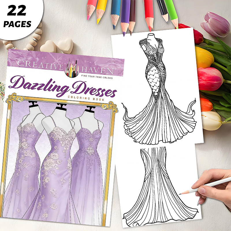 fashion dress coloring pages - Germany