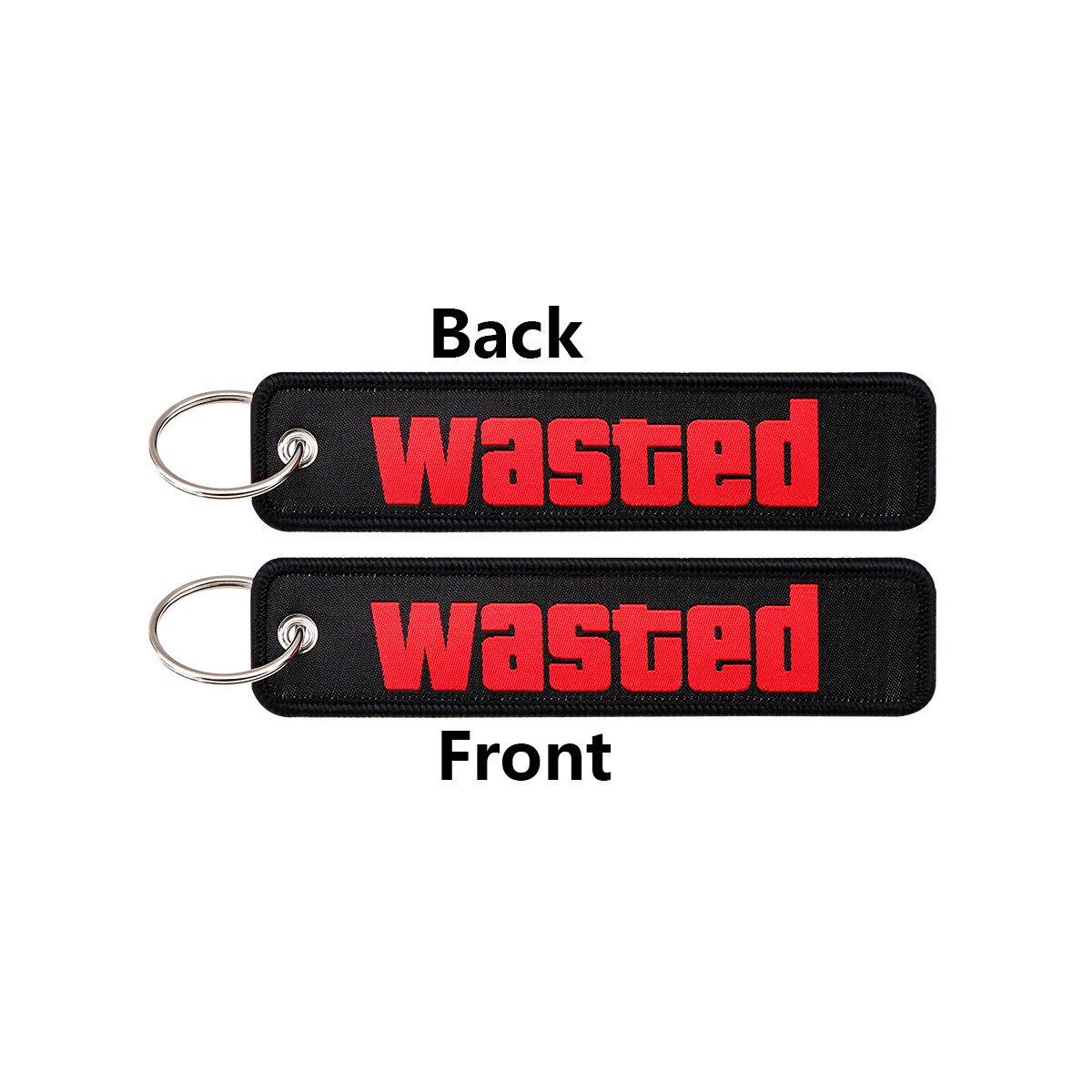 TEMU 1 porte-clés avec slogan de jeu, "" Game Meme, cordon porte-clés, bracelet de poignet pour clés de voiture, sac à dos, cadeau de bricolage pour