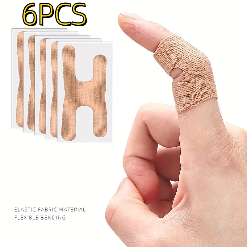 Beige Self-adhesive Finger Tape | Flexible, Breathable Pp Material, Ideal For Gym And Athletes, Enhances Physical Relaxation
