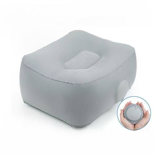 1pc inflate rest cushion to inflate travel cushion without air pump ideal portable folding mat for airplane rest pillow for concerts camping fishing