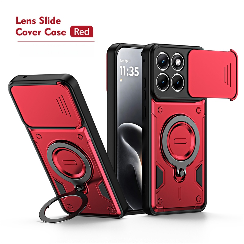 TEMU Phone Case: Suitable For Motorola Edge 70 Fusion Phone Case, New Push-window Lens Design For Moto G86, G15, G56, European And Magnetic Ring With
