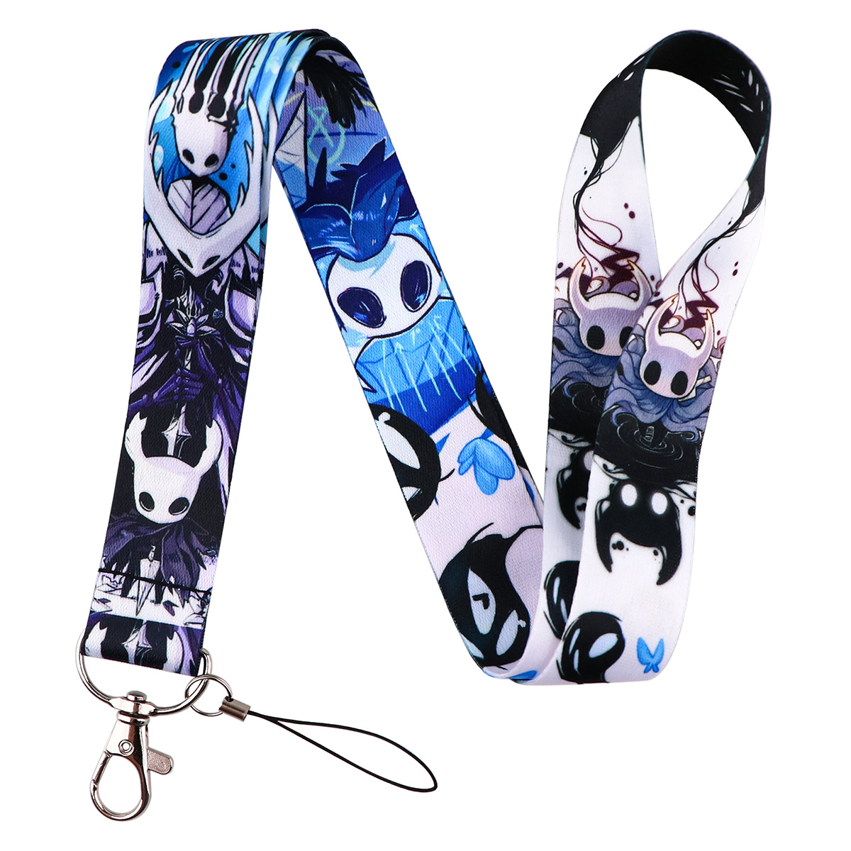 1pc Of Anime-themed Lanyard Keychain For Id, Credit Card Cover, Mobile Phone Charm, Neck Straps, Holder, And Key Holder Additions