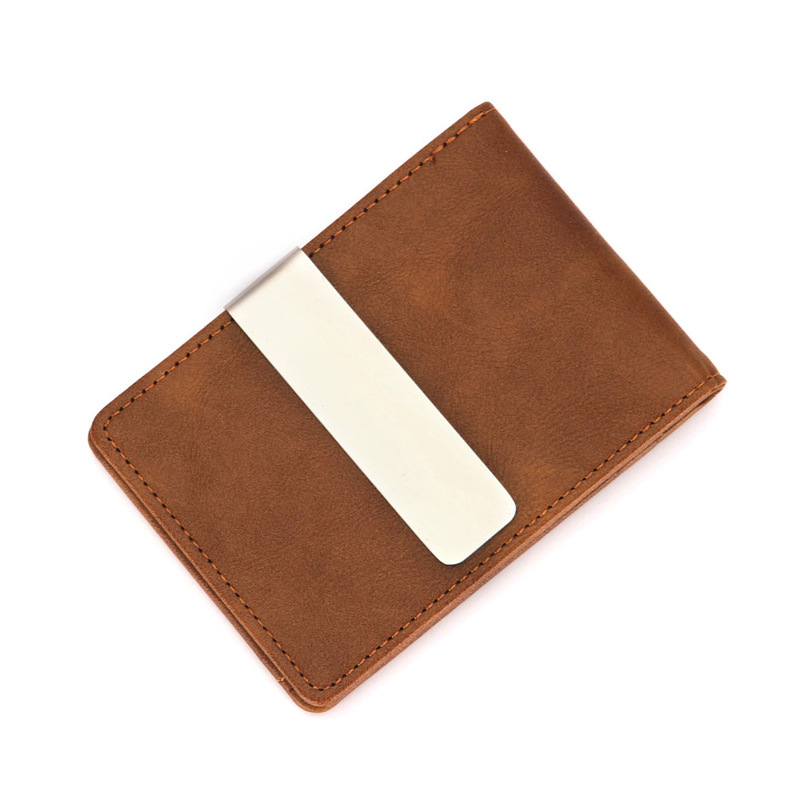 Image of Men Wallet Slim Credit Card Holder Money Clip With Multiple Cards Slots, Credit Card Wallet For Business Or Leisure