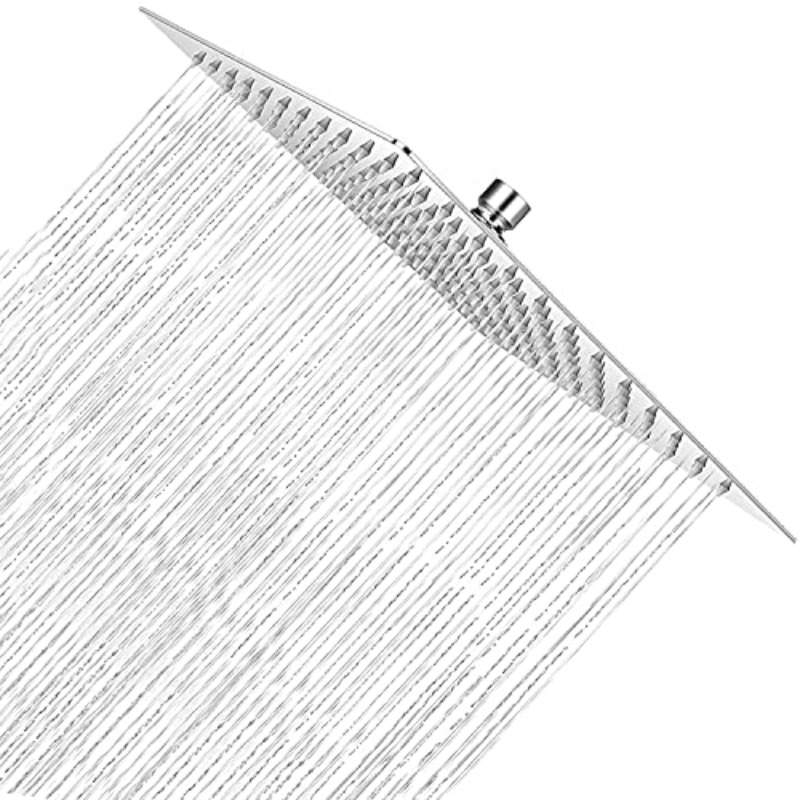 10-Inch Square Rain Shower Head with High Pressure