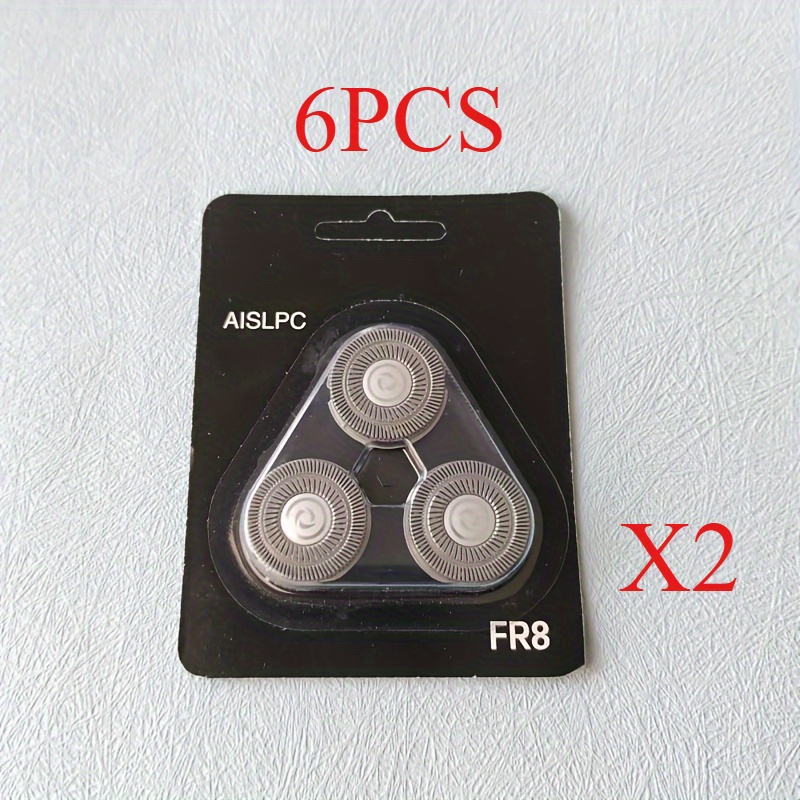 TEMU 3/6pcs Electric Shaver Replacement Blades - Compatible With , & More Detachable Mesh Models
