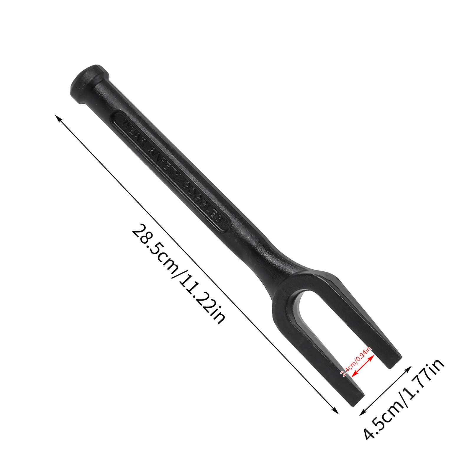 24mm car ball joint separator long fork splitter remover details 4