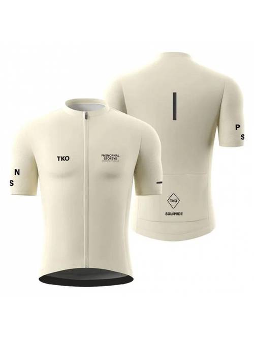 the mens cycling suit is designed to be lightweight and quick drying moisture wicking and breathable materials it reflective strips an anti slip hem