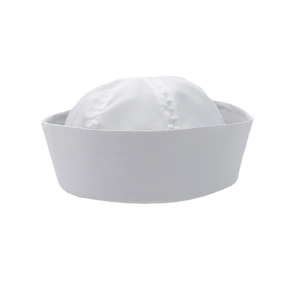TEMU New Cosplay Sailor Hat Breathable Lightweight Stage Performance Hat Comfortable Thin Beret Unisex Large And Small Sailor Hats