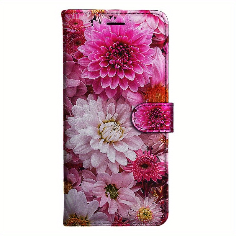 TEMU Phone Case: Daisy Flip Wallet Case For S8 S9 S10 A30s A50s Note 10 20 A10s A20s A51 A71 S20 A11 A31 S20 S21 A42 A12 M12 A32 A52s A72 A22 A02 S22