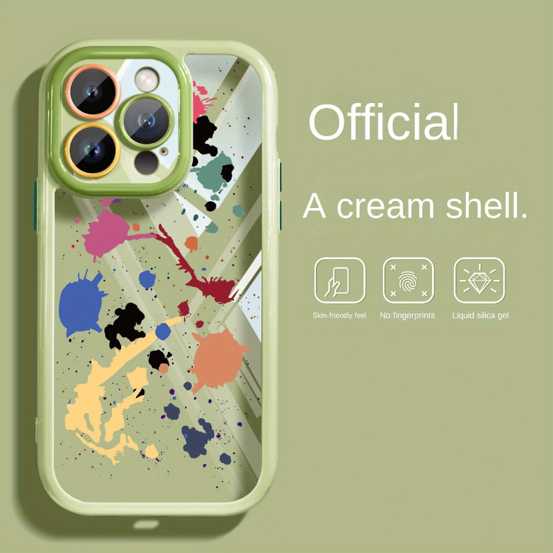 TEMU Phone Case: An Elegant And Cream Shell Design Suitable For