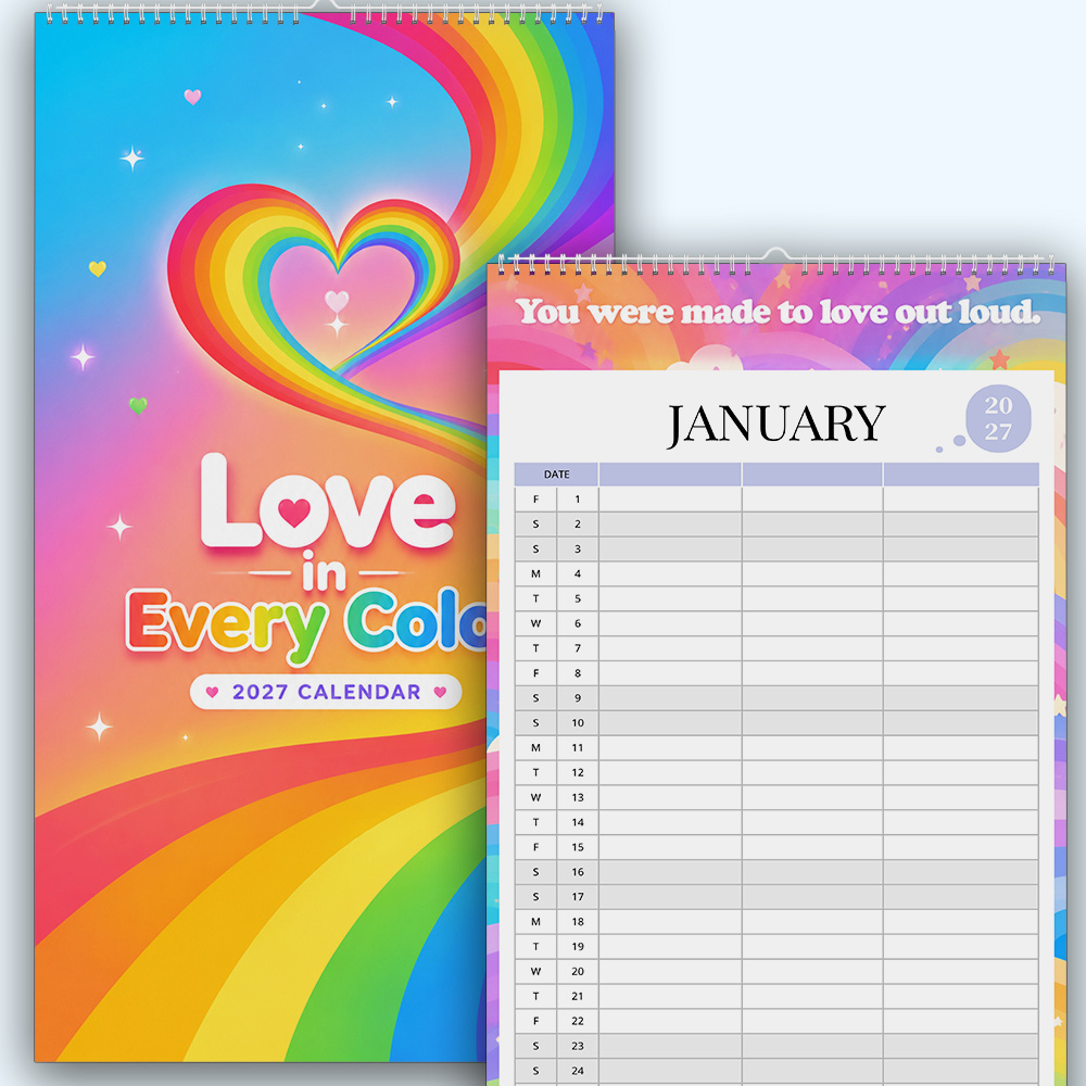 item picture 2027 couples wall calendar shared individual hanging calendar for halloween christmas anniversaries birthdays   couples planner holiday countdown calendar for joint relationship planning gift for couples   friends