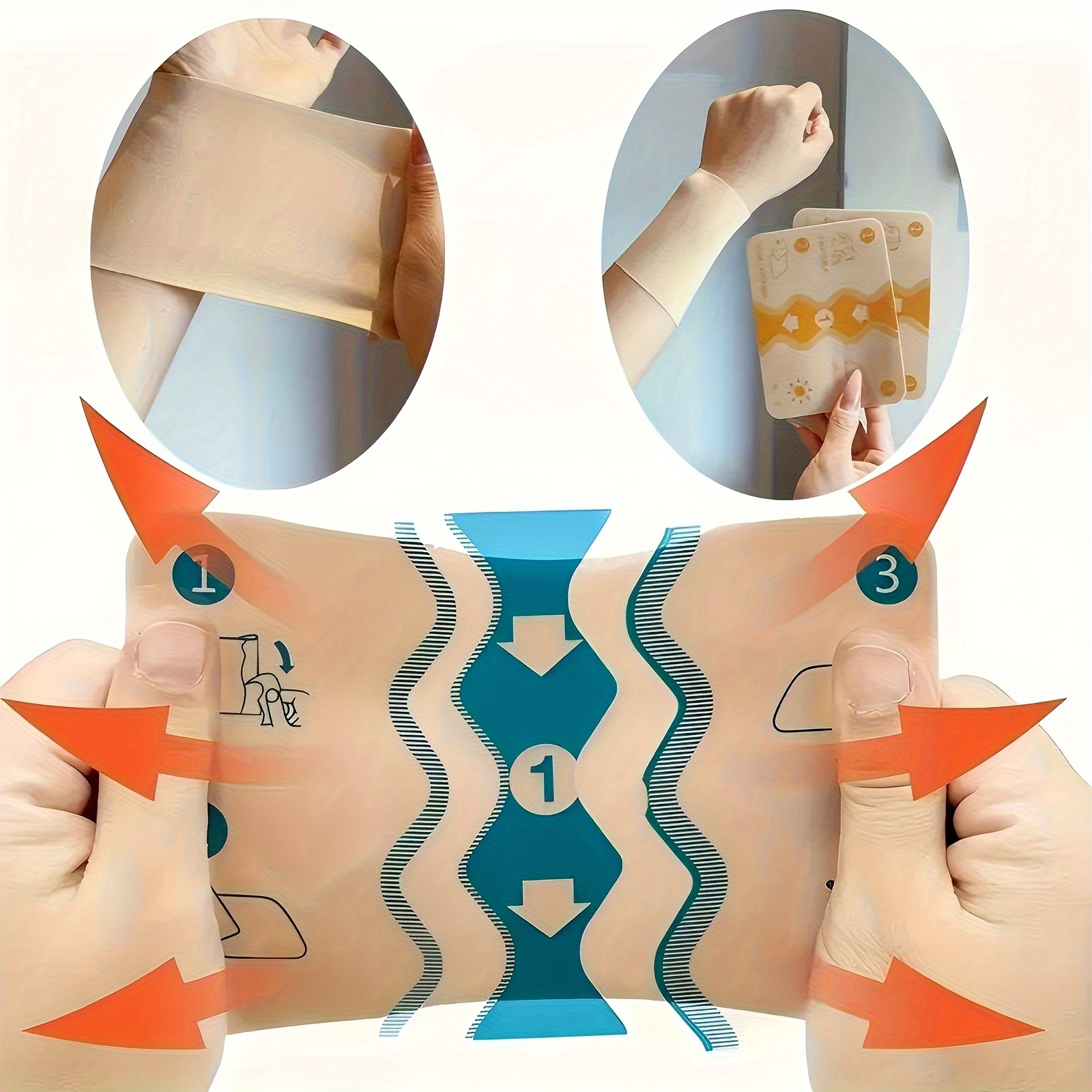 24 magic cold hot compress patches joint hot and cold compress and cervical   patches suitable for shoulders back knees and waist suitable for home and outdoor use suitable for holiday gifts Product details 4