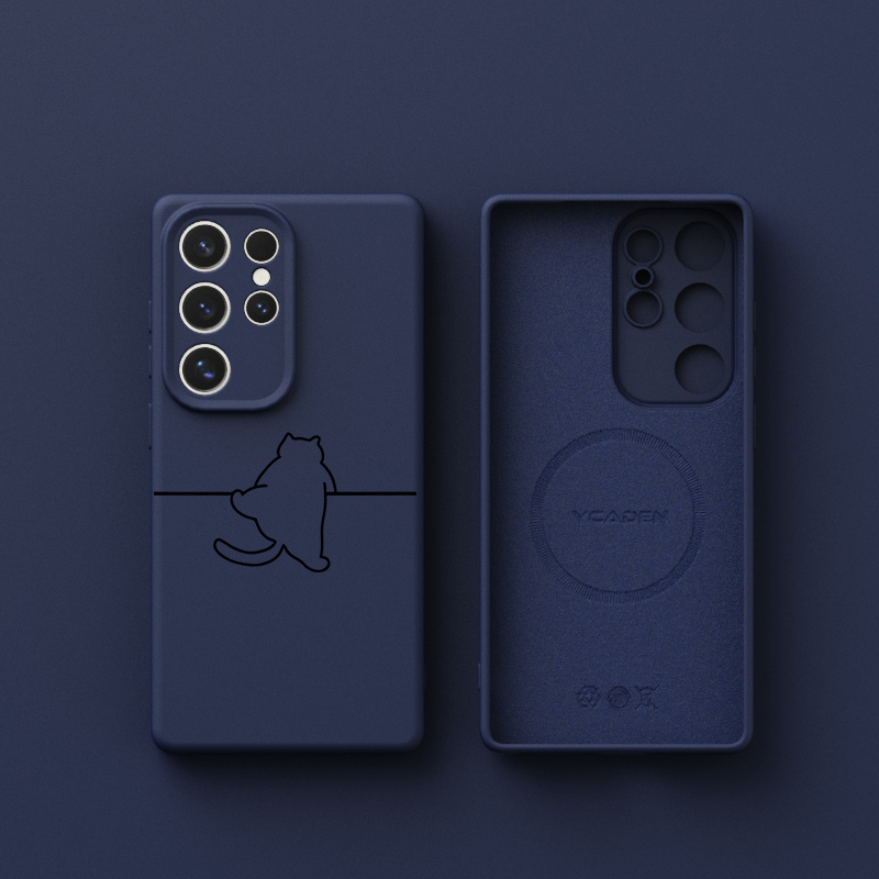 TEMU Phone Case - The Kitten Design For Wall Climbing Is Compatible With The Phone Cases Of S25 Ultra, S25 Plus, S25, S24 Ultra, S24 Plus, S24, S23