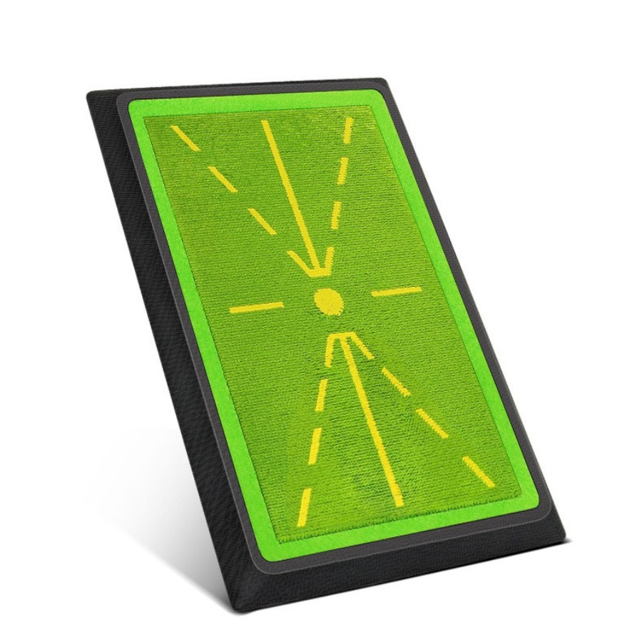 Golf Swing Training Mat, With Ball Impact Path Function, Anti-slip Base, Real-time 's Hitting Path, Indoor And Auxiliary Tool, For Thanksgiving And Christmas
