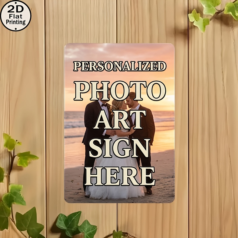 TEMU Unique Wooden Wall Decorations For Settings, Customizable With Personalized Text, Company Logos, Photos, Or Designs. Vintage-style Decor Pieces