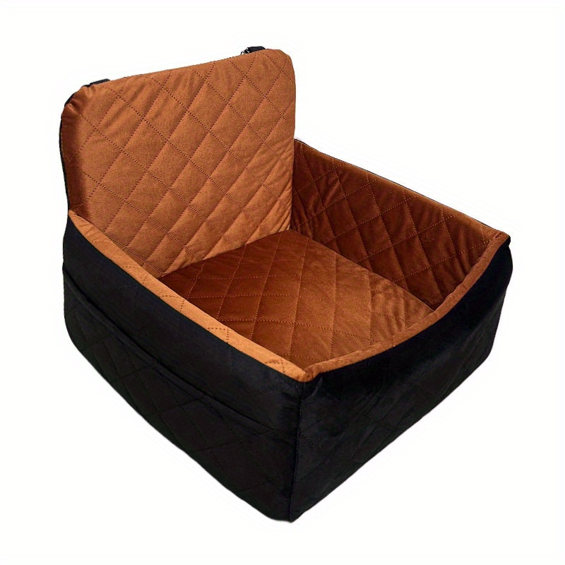 Deluxe Stylish Pet Car Seat for Small & Medium Dogs