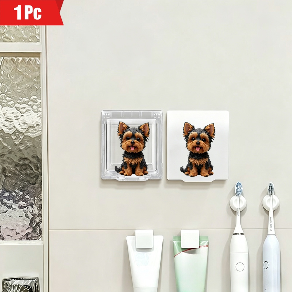 Yorkshire Terrier Outlet Cover, Cute Dog Design