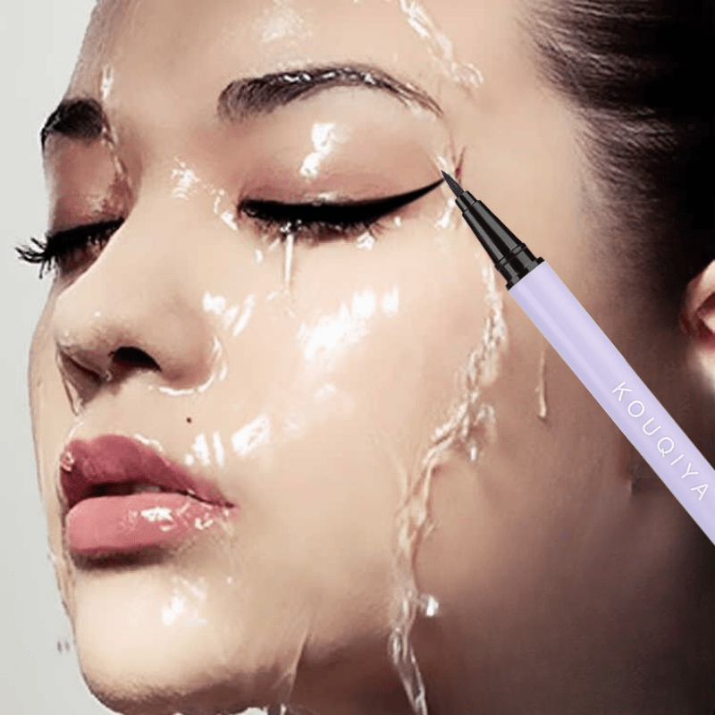       liquid eyeliner quick waterproof eyeliner smudge proof long lasting   beginners ideal for holidays and makeup gifts waterproof and smudge proof eyeliner