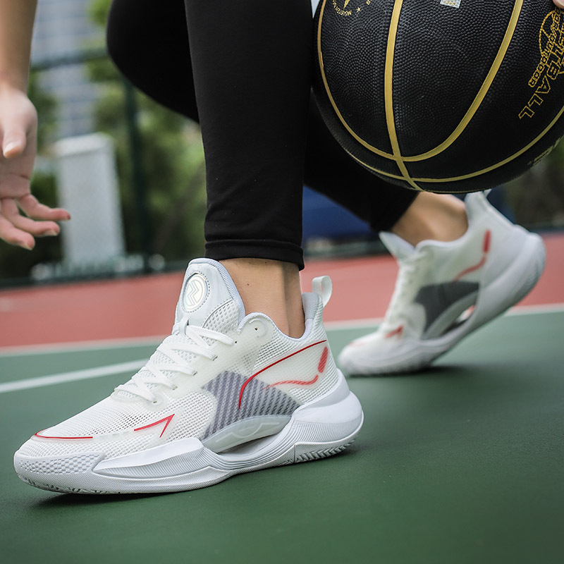 Men'S Lightweight And Breathable Basketball Shoes for Practical Training, Featuring Slip Resistance And Shock Absorption, Perfect for Everyday Wear And Trendy Outfits