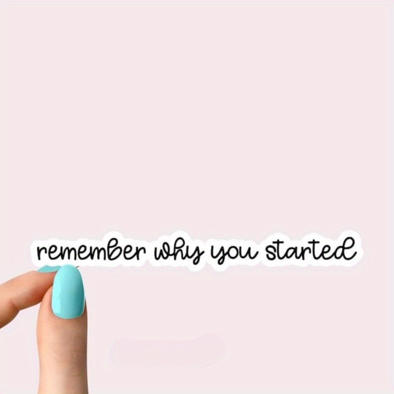 Motivational And Funny Stickers | Glossy Vinyl Laptop, Tumbler, Car, And Water Bottle Decals - Single Use