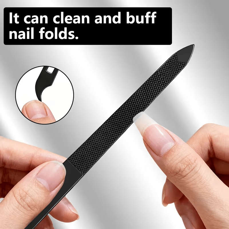 Multi-Piece Foot Care Set with Stainless Steel Nail Tools
