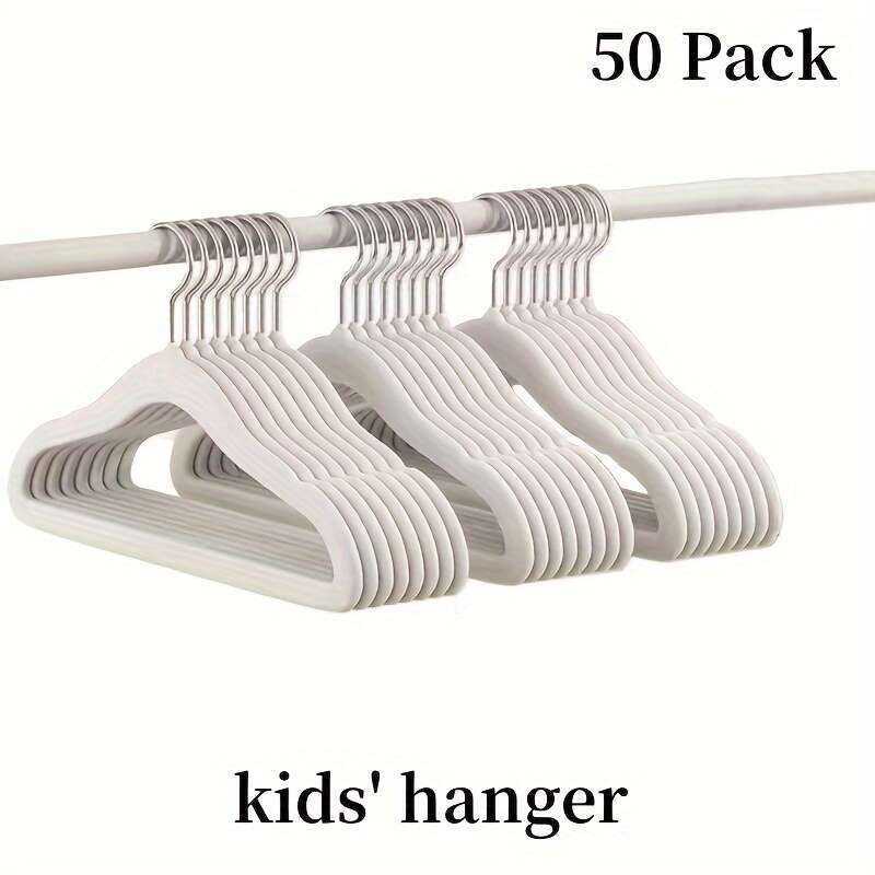 50pcs soft velvet non slip   clothes hangers with 360 rotating hooks light blue wardrobe organizers for   clothing durable safe design for home use