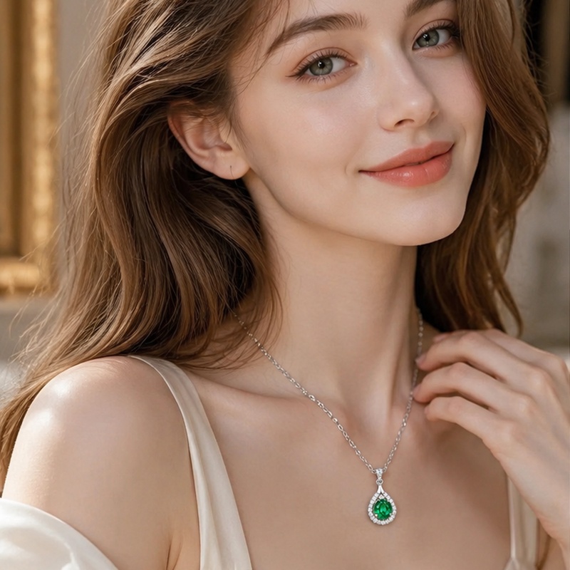 Women's Artistic Conception Pendant Necklace, Unique Gift
