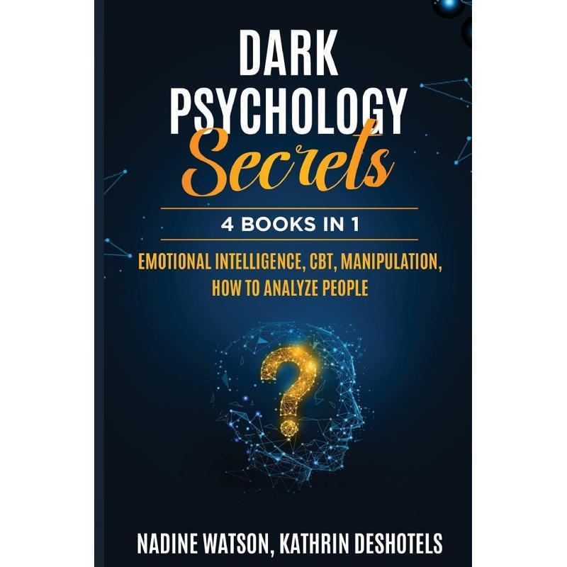 TEMU Dark Psychology Secrets:4 Books 1 - Emotional Intelligence, Cbt, Manipulation, How To Analyze People