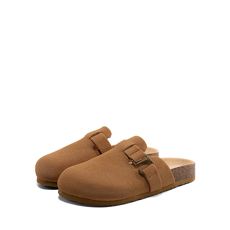 Image of Casual Women's Mules That Are Easy To Put On And , Use, Featuring Soft And Breathable Loafers., Women Shoes