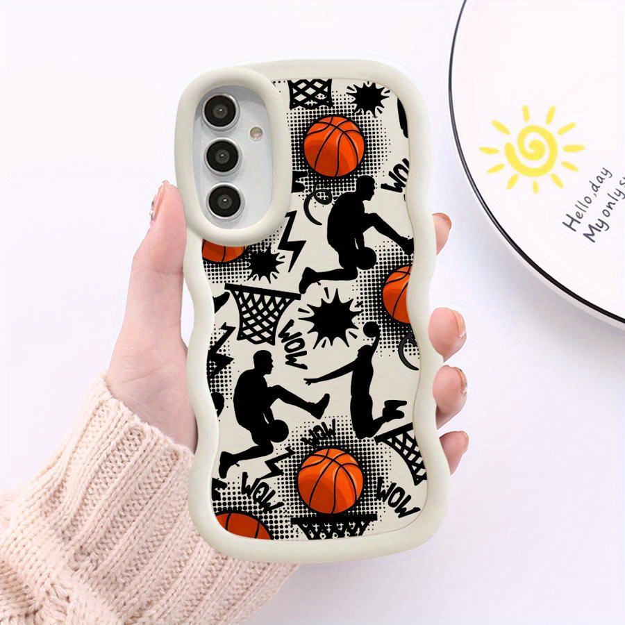TEMU Phone Case: Cool Basketball Pattern Case Suitable For For Galaxy A23 A16 A26 A13 A22 A21s A34 A36 A24 A14 A35 A33 A11 A25 A15 A32 A12 Soft Phone