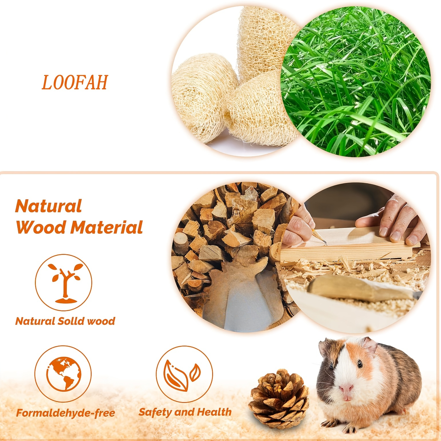 15 stuks Kleurrijke Tandkauwspeeltjes voor Kleine Huisdieren | Duurzame en Kauwbare Houten Stokjes, Geschikt voor Hamsters en Konijnen, Reinigt Tanden, Niet-opgeladen, Zonder Batterij