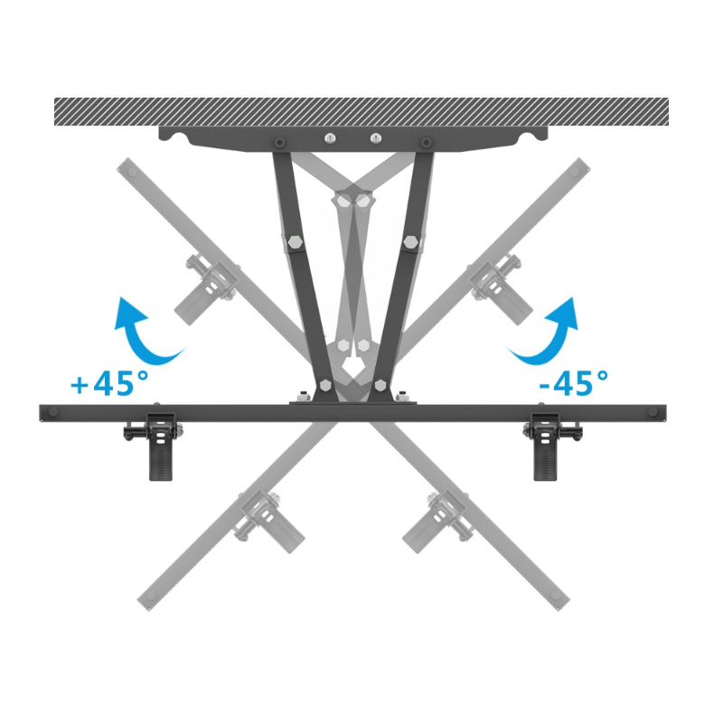 Heavy Duty TV Wall Mount Bracket for 32-70 Inch Screens